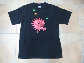 E!E čierne pánske tričko 100% bavlna  posledné kusy S,M,L,XL